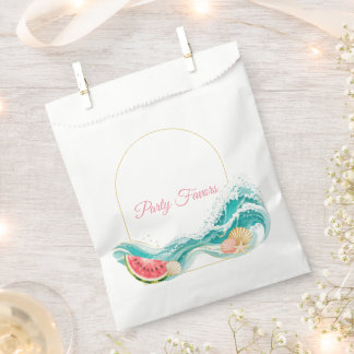Summer Birthday Party Favour Bag