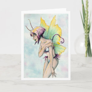 'Summer-Blink' Blank Greeting Card
