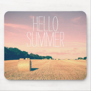 Summer Bliss in the English countryside Mouse Mat