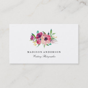 Summer Blooms Business Cards