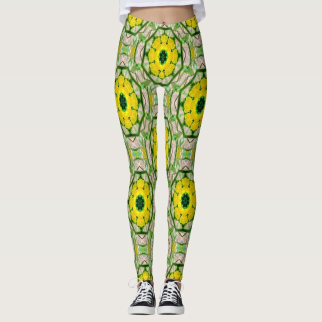 Summer Blooms.. Leggings (Front)