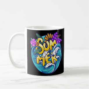 Summer Blossoms Sea Tropical 1 Coffee Mug