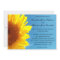 Summer Blue Sky with Yellow Sunflower