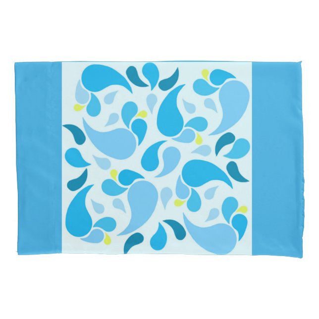 Summer Blues Pillowcase (Front)