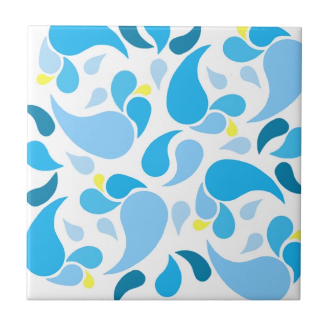Summer Blues Tile (Front)