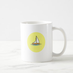 summer boat boating sport fish fishing water wave coffee mug
