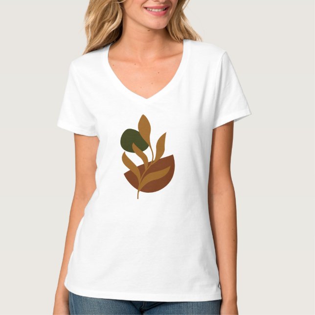 Summer Boho Minimalist Style Women's  T-Shirt (Front)