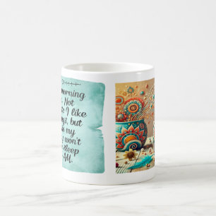 Summer Boho Morning Person Mug