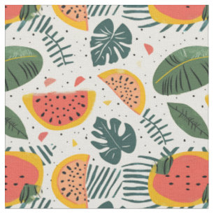 Summer Botanical Fabric