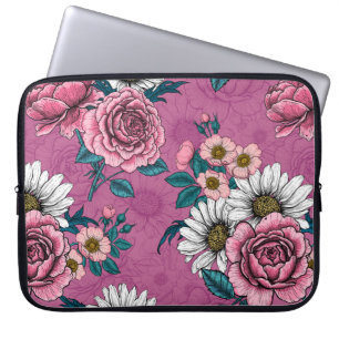 Summer bouquets 2 laptop sleeve