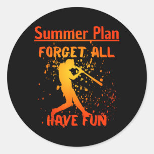 Summer Break 2023 Happy Last Day Of School Classic Round Sticker