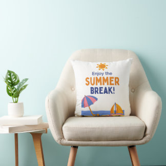 summer break cushion