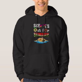 Summer Break Watermelon Teacher School Out For Sum Hoodie