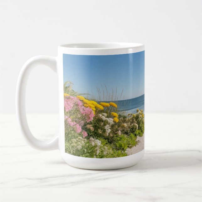 Summer Breeze by the Shore  Coffee Mug (Left)