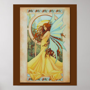 Summer Breeze Faery Print 11 x 14