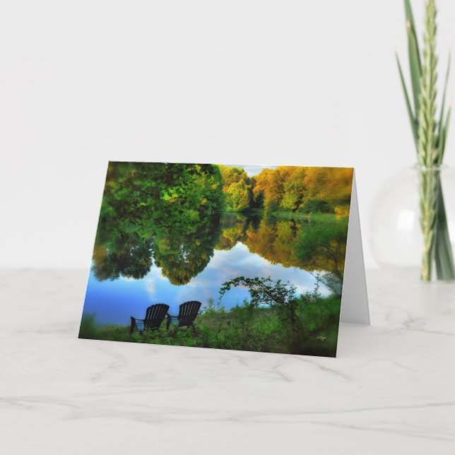 Summer Breeze Greeting Card - Blank Verse (Front)