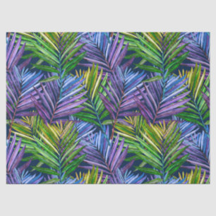 Summer Breeze Tropical Beach Palms Tissue Paper
