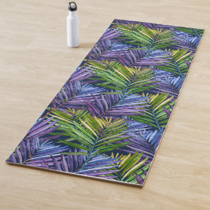 Summer Breeze Tropical Beach Palms Yoga Mat