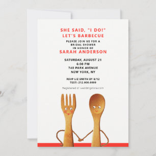 Summer Bridal Shower Invitation