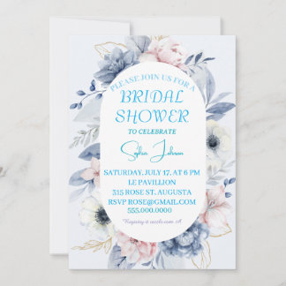 Summer Bridal Shower Invitation Template invitatio