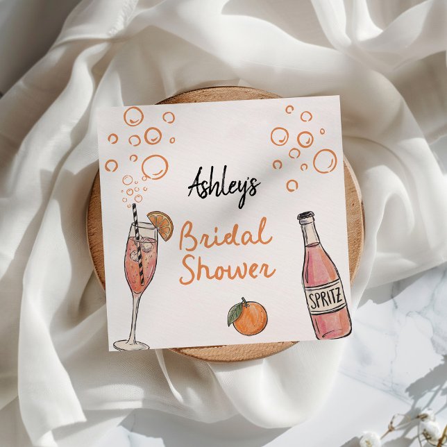 Summer Bridal Shower  Napkin (Creator Uploaded)