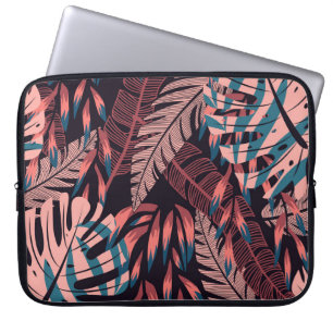 Summer bright seamless background with colourful t laptop sleeve