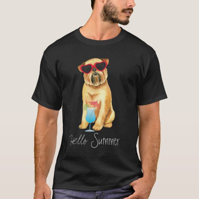 Summer Brussels Griffon T-Shirt (Front)