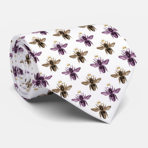 Summer Bumble Bee Neck Tie