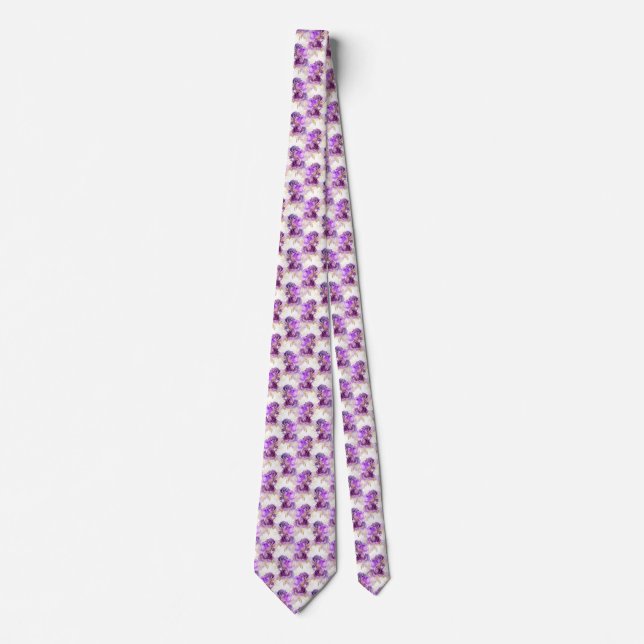Summer Bumble Bee Neck Tie (Front)