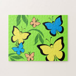 Summer Butterflies Jigsaw Puzzles