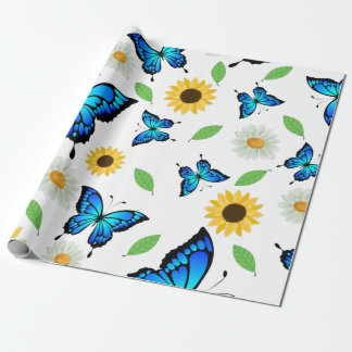 Summer Butterflies Wrapping Paper