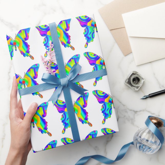 Summer Butterfly Wrapping Paper (Gifting)