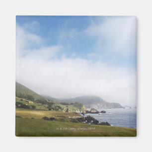 Summer california road trip on highway 1 along magnet