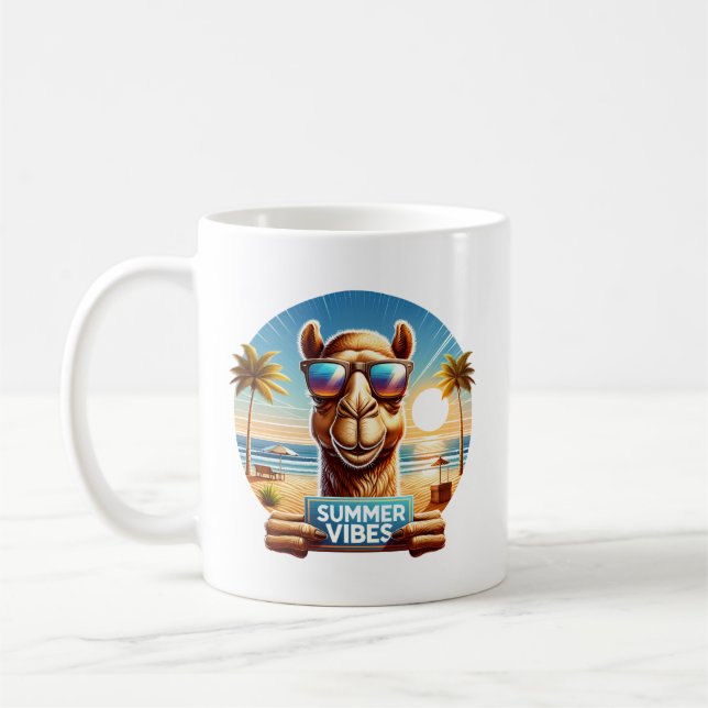 Summer Camel Coffee Mug (Left)