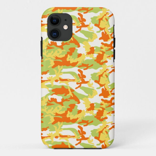 Summer Camo Pattern Case-Mate iPhone Case (Back)