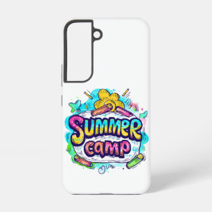 Summer Camp - Colorful Summer Camp Samsung Galaxy Case
