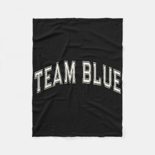 Summer Camp Colour Team Blue Competition Event War Fleece Blanket