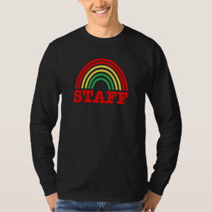 Summer Camp Counsellor Essentials Staff Retro Rain T-Shirt