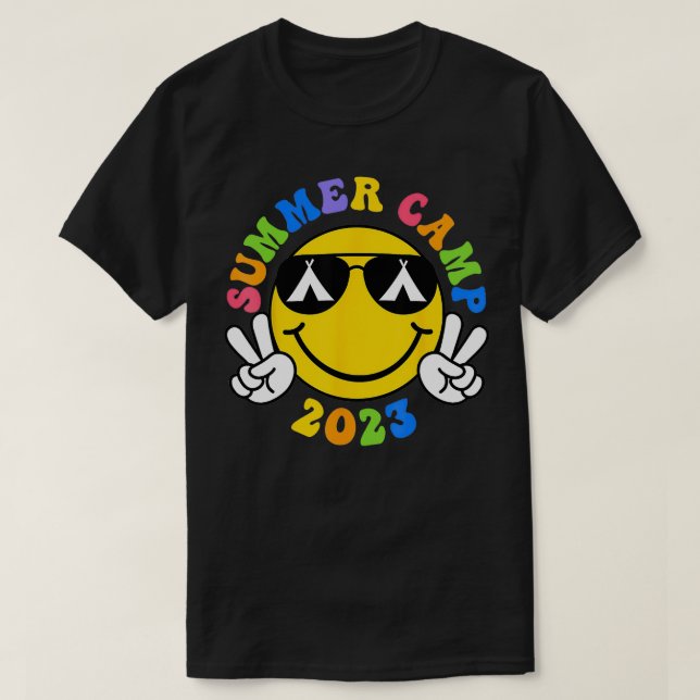 Summer Camp Funny  For Kids Boys Girls Summer Camp T-Shirt (Design Front)