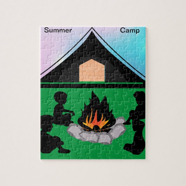 summer camp jigsaw puzzle (Vertical)
