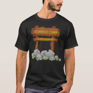 Summer Camp Keepsake Autograph Memento T-Shirt