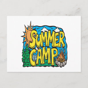 Summer Camp Postcard