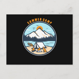 Summer Camp Postcard