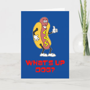 Summer Camp What's Up Dog Card