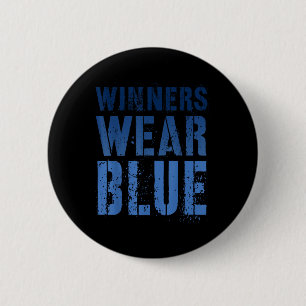 Summer Camp Winners Wear Blue Competition War Game 6 Cm Round Badge