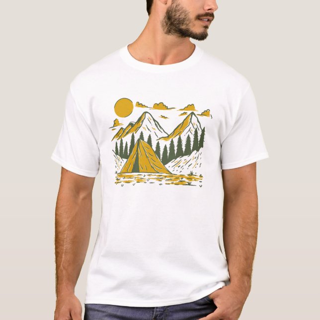 SUMMER CAMPING T-Shirt (Front)