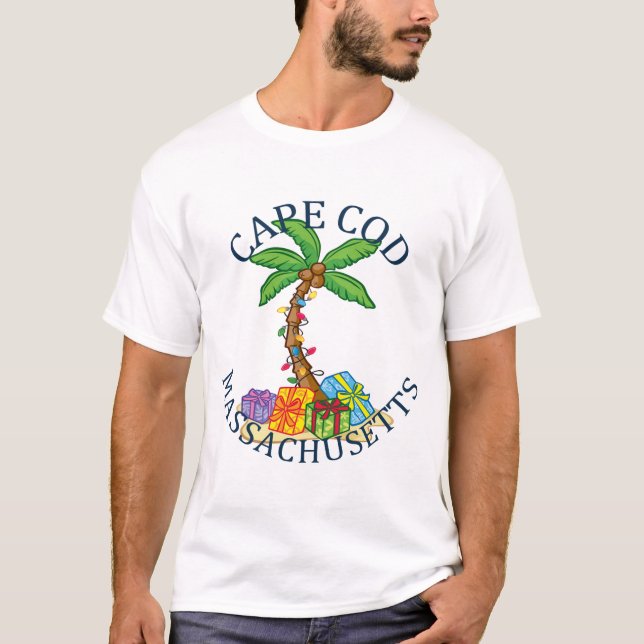 Summer cape cod- massachusetts  T-Shirt (Front)