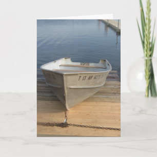 SUMMER CARD: Boat at Lake Harriet_ Card