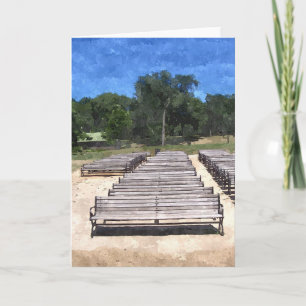 SUMMER CARD: Lake Harriet, "Benches"_ Card