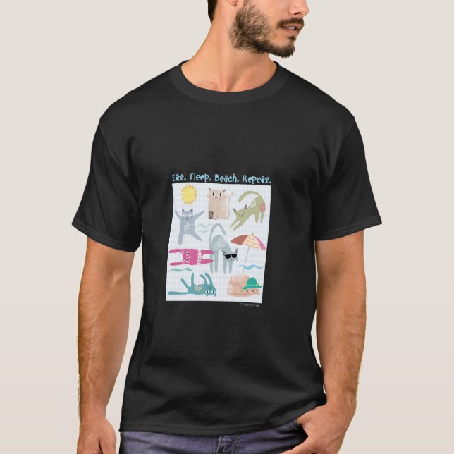 Summer cats T-Shirt (Front)